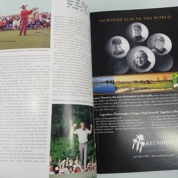 Arnold Palmer PGA Autographed Kingdom Magazine - Picture 9 of 10